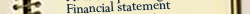 Financial statement